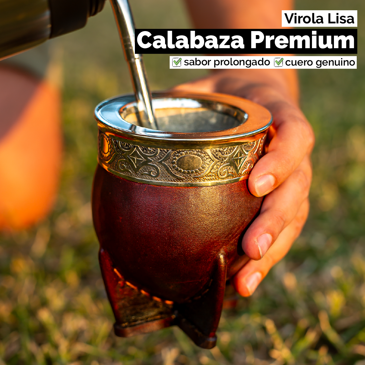 Full Gift Box - Imperial Style (Gourd or Stainless Steel) Mate Cup