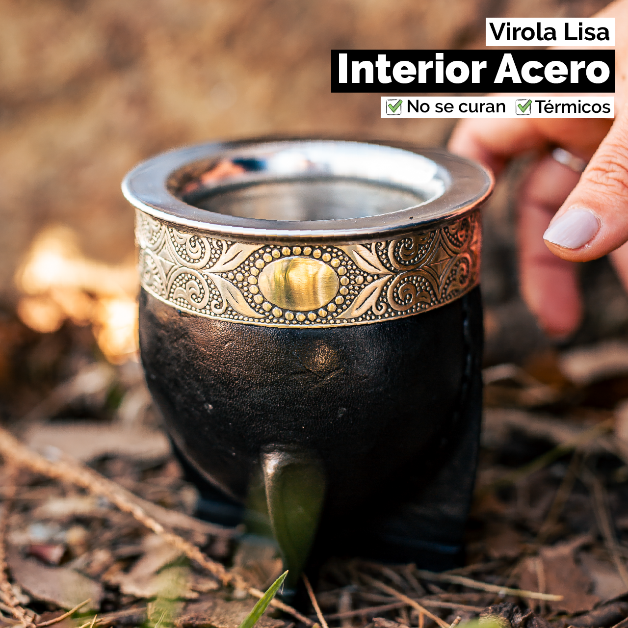 Full Gift Box - Imperial Style (Gourd or Stainless Steel) Mate Cup