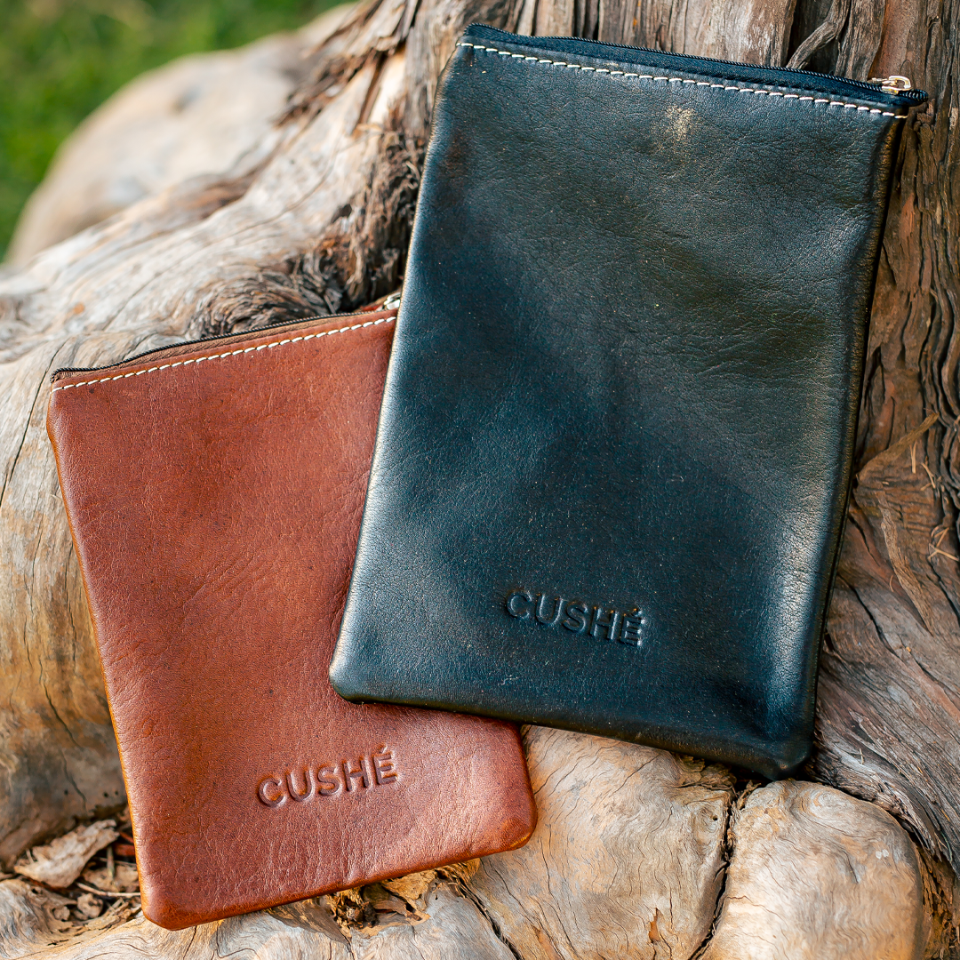 Small Leather Yerba Mate Pouch - 250cc