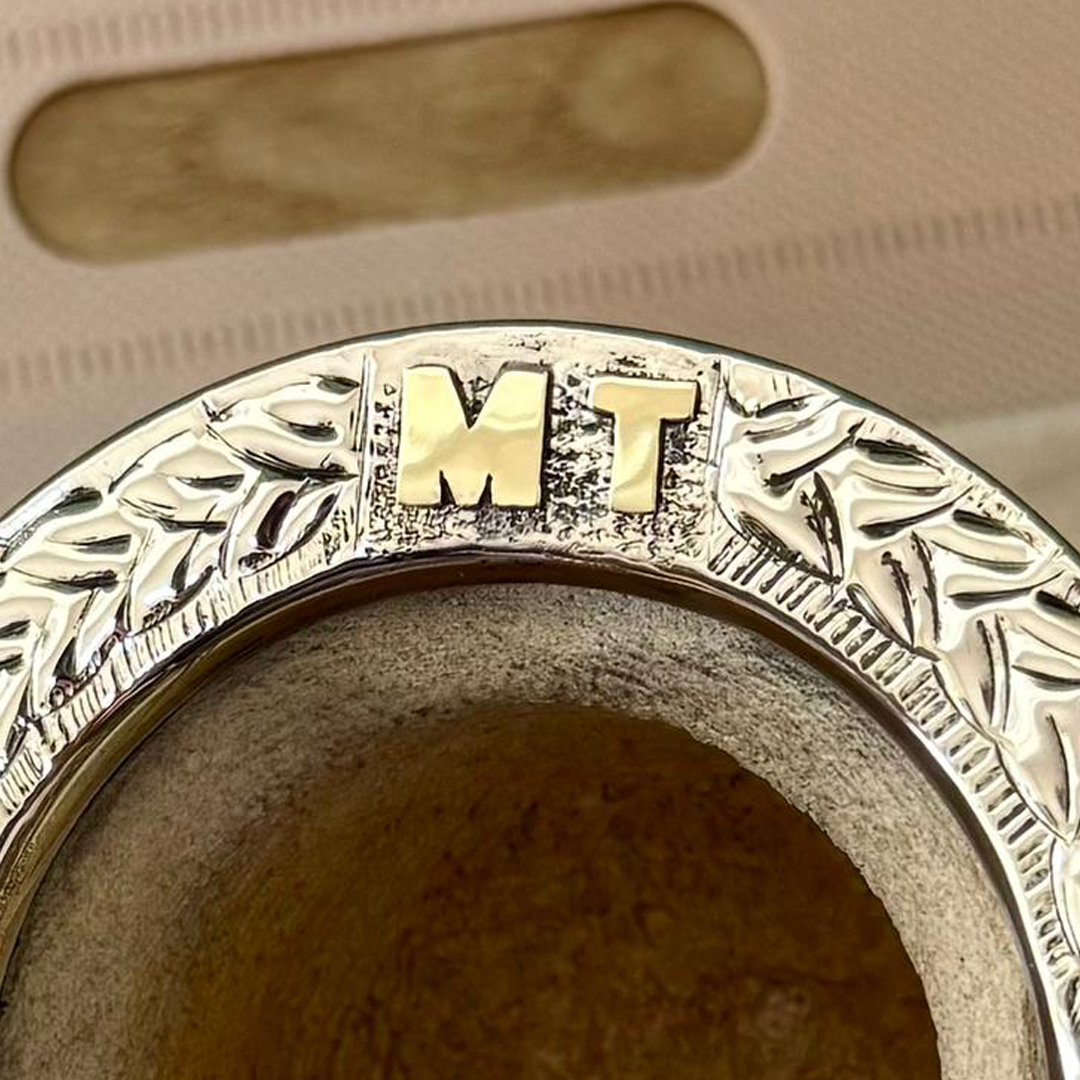 Letra de Bronce Personalizada para Virola