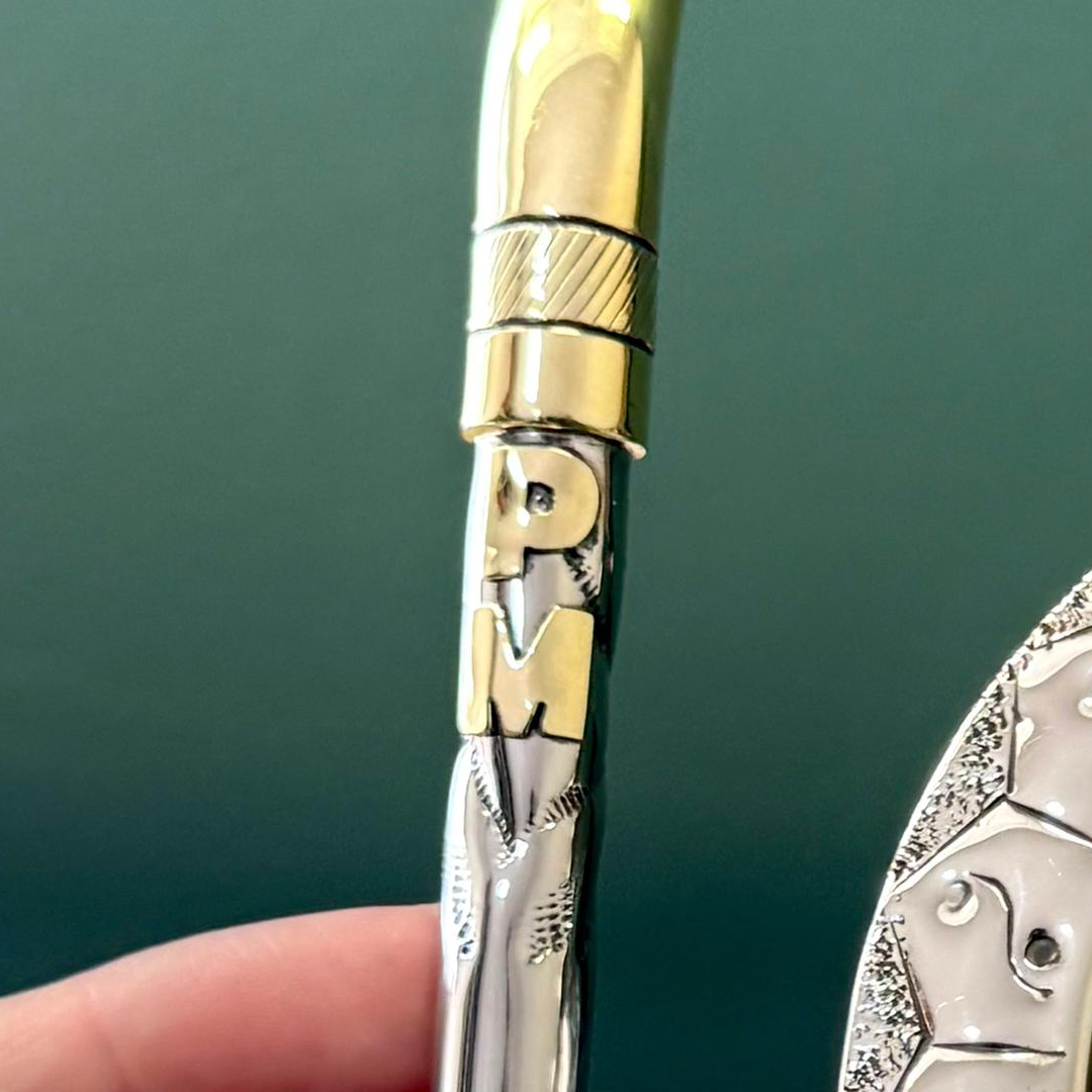 Letra de Bronce Personalizada para Virola