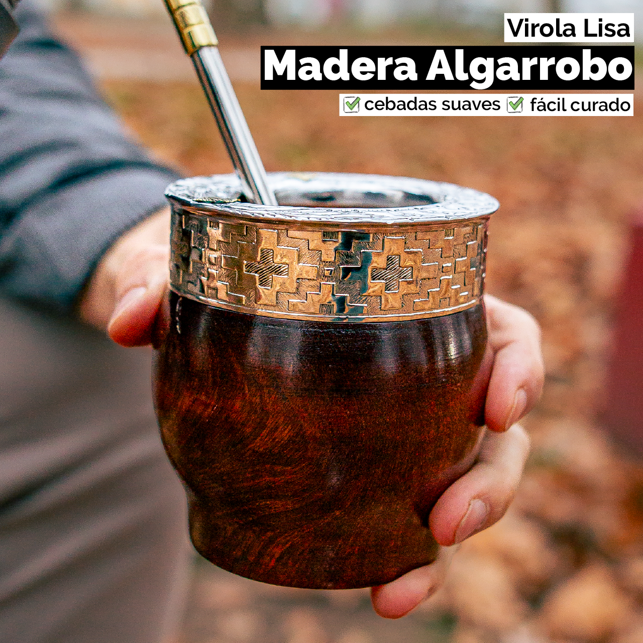 Mate Imperial (Madera) - Virola Lisa